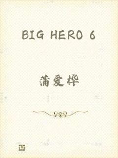 BIG HERO 6